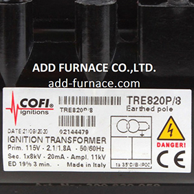 COFI TRE820P/8 IGNITION TRANSFORMER